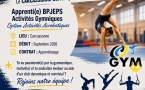 RECHERCHE APPRENTI BP disciplines gymniques acrobatiques