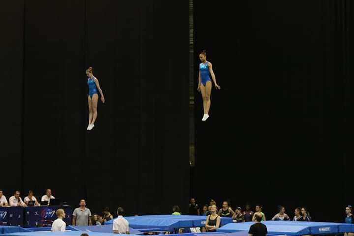 Célia et Angélina EGC Vice championnes de France Indiv et Synchro Bronze Célia et Angélina EGC Vice championnes de France Indiv et Synchro Bronze