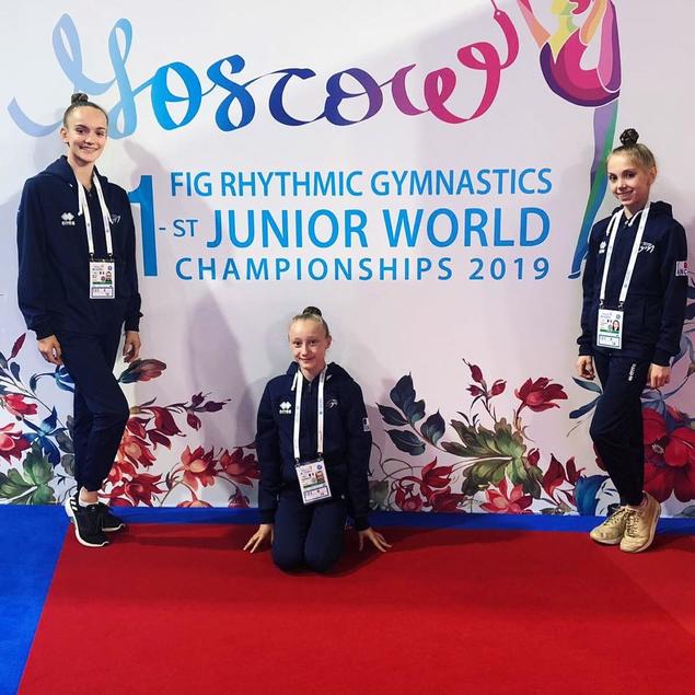 GR – Maëlle et Lily aux Championnats du Monde JUNIORS GR – Maëlle et Lily aux Championnats du Monde JUNIORS