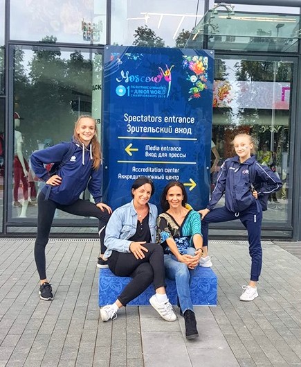 GR – Maëlle et Lily aux Championnats du Monde JUNIORS GR – Maëlle et Lily aux Championnats du Monde JUNIORS