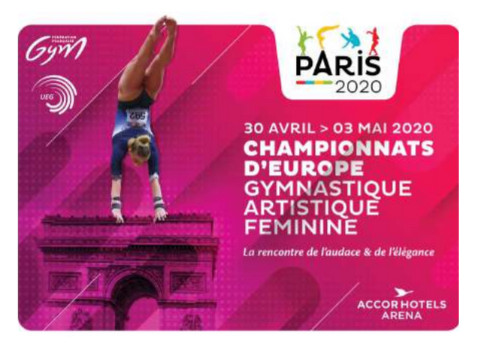 DÉPLACEMENT CHAMPIONNAT D'EUROPE GAF - Samedi 2 et dimanche 3 mai 2020 DÉPLACEMENT CHAMPIONNAT D'EUROPE GAF - Samedi 2 et dimanche 3 mai 2020