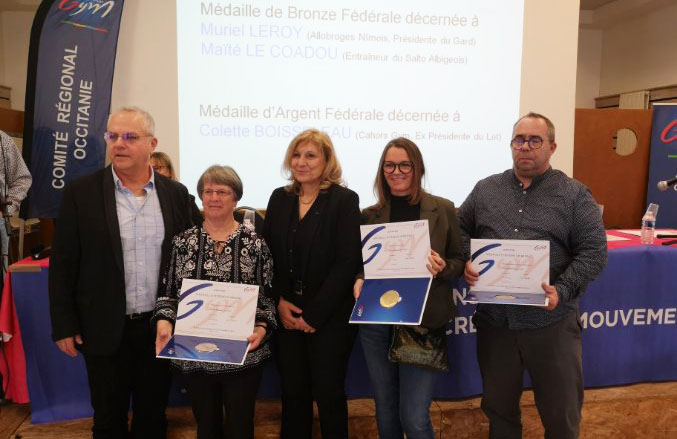 Les occitans médaillés par la Fédération Les occitans médaillés par la Fédération