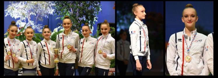 GR- Maelle et Lily médaillées à Corbeil-Essonnes