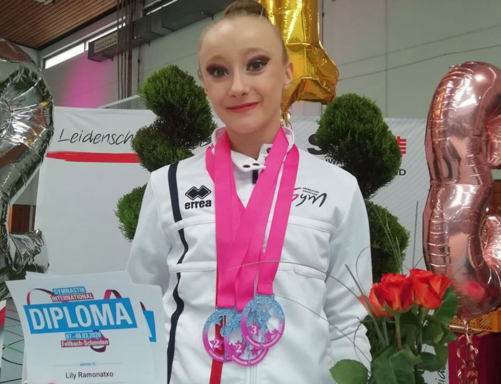 GR- Lily médaillée au Tournoi d'Allemagne GR- Lily médaillée au Tournoi d'Allemagne