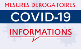 Covid - mesures dérogatoires du Ministère chargé des sports Covid - mesures dérogatoires du Ministère chargé des sports