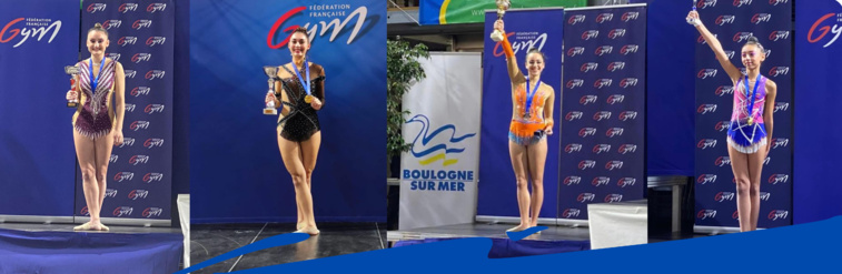 GR- 4 médailles remportées au Championnat de France Nat C et Trophée Fed