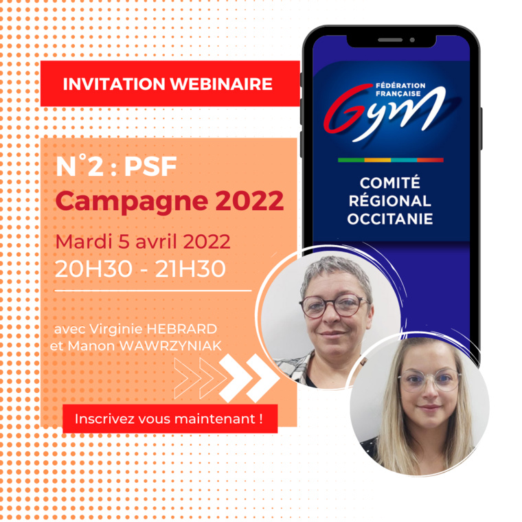 WEBINAIRE N°2 PSF : LA CAMPAGNE 2022
