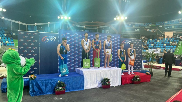 GAM - 5 podiums pour nos masculins en finale Indiv à Liévin!