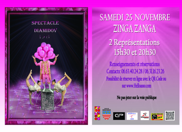 NOUVEAU SPECTACLE GYM PROD DIAMIDOV