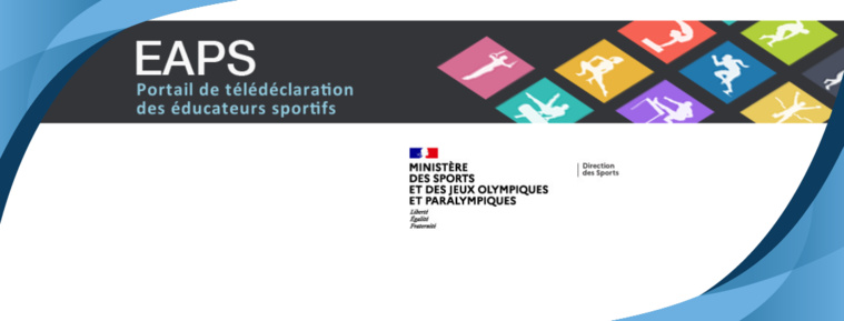 Nouvelle application de déclaration d'éducateur sportif