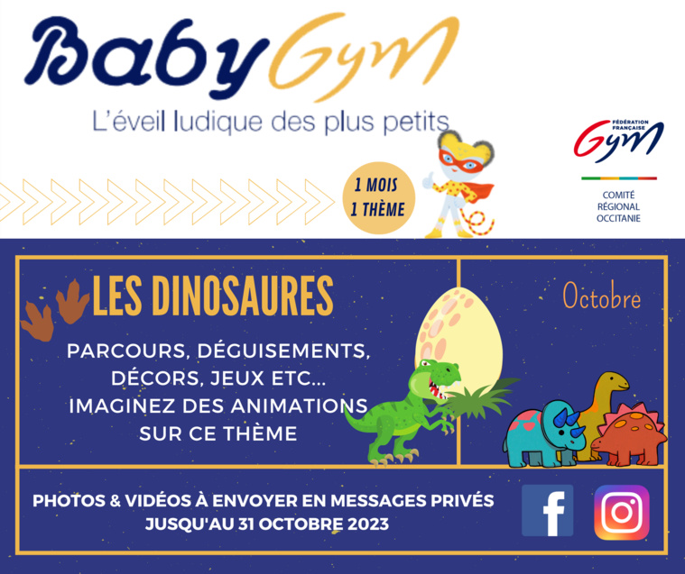 Animation Baby Gym - Octobre Animation Baby Gym - Octobre