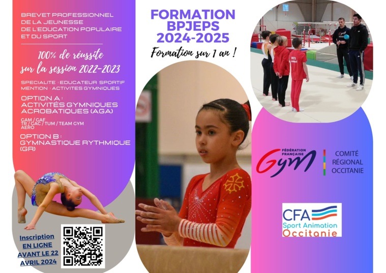 INSCRIPTIONS BPJEPS 2024-2025