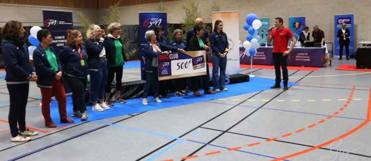 Remise dotation Or Qualiclub à la Clochette Lisloise Remise dotation Or Qualiclub à la Clochette Lisloise