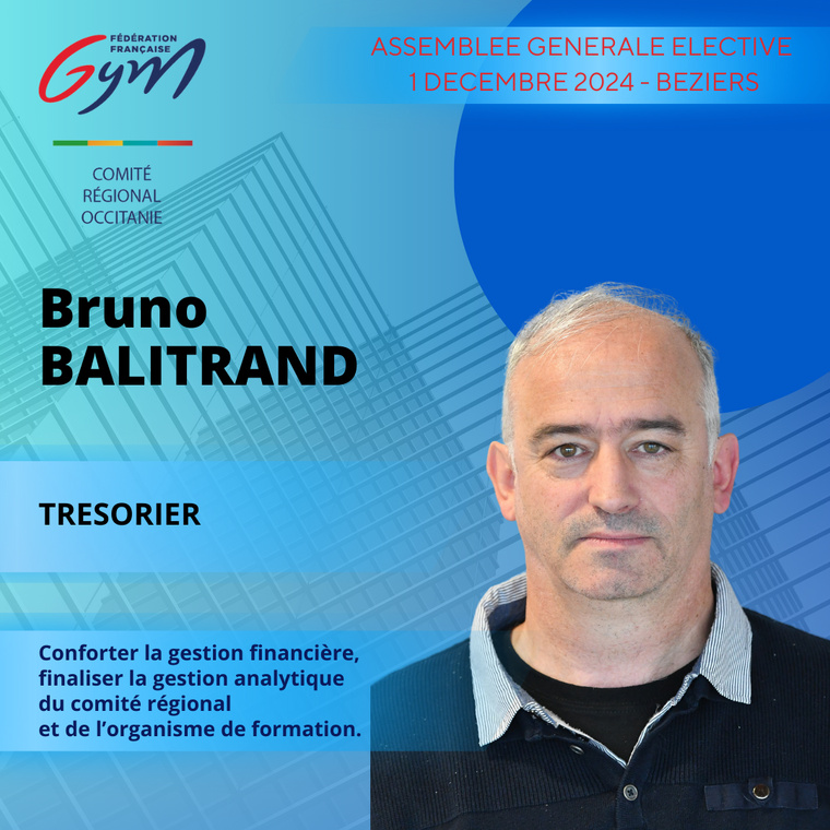 BRUNO BALITRAND TRESORIER REGIONAL BRUNO BALITRAND TRESORIER REGIONAL