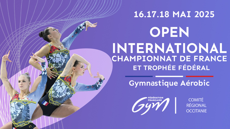 APPEL AUX BENEVOLES - CHAMPIONNAT DE FRANCE & OPEN INTERNATIONAL AEROBIC 2025 APPEL AUX BENEVOLES - CHAMPIONNAT DE FRANCE & OPEN INTERNATIONAL AEROBIC 2025