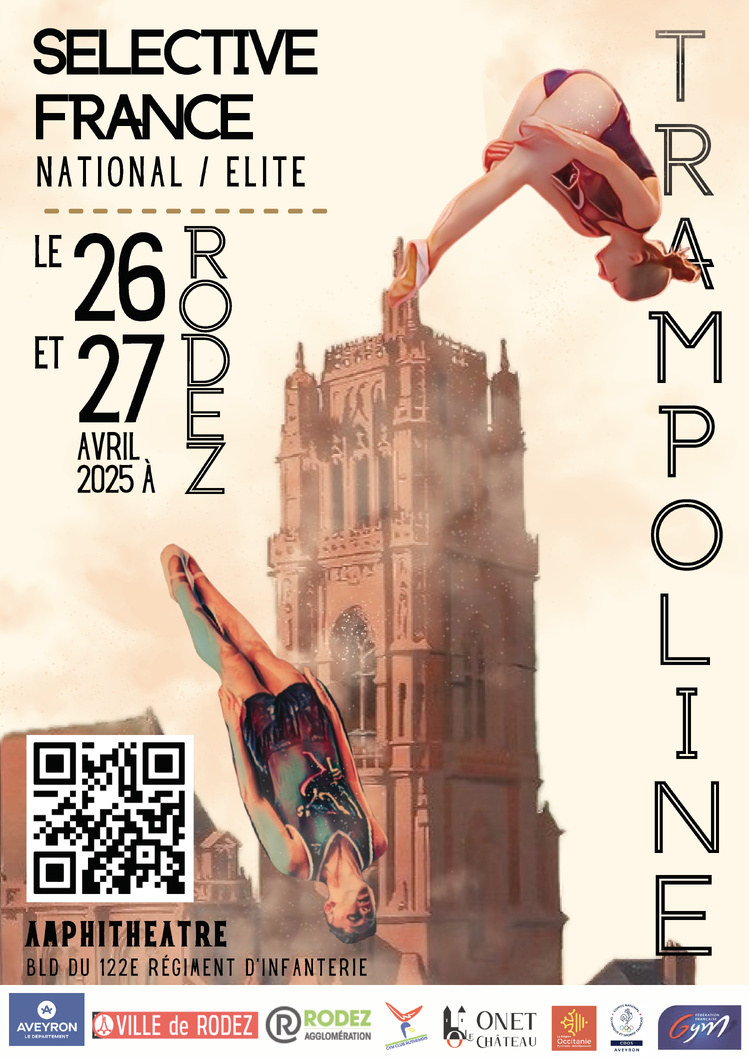 ​TR - 4ème SÉLECTIVE NATIONAUX ET ÉLITES LES 26 ET 27 AVRIL 2025 À RODEZ
