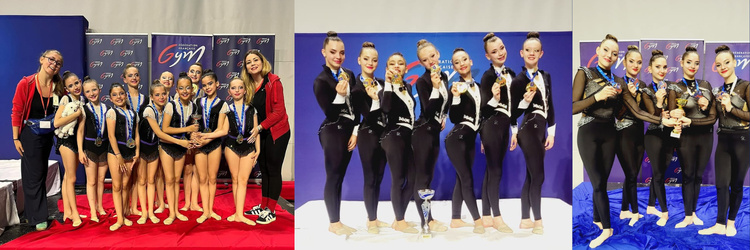 GR - Trophée Fédéral des Ensembles - 3 podiums à Calais
