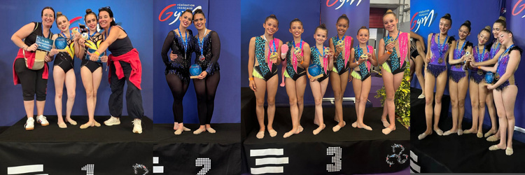 GR - 6 podiums en finales Trophée Fédéral et National des Ensembles à Rennes