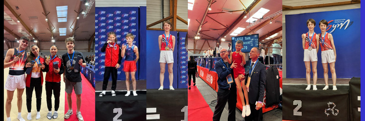 TR – Championnat de France Individuel & Synchronisé : tous nos clubs sur le podium !