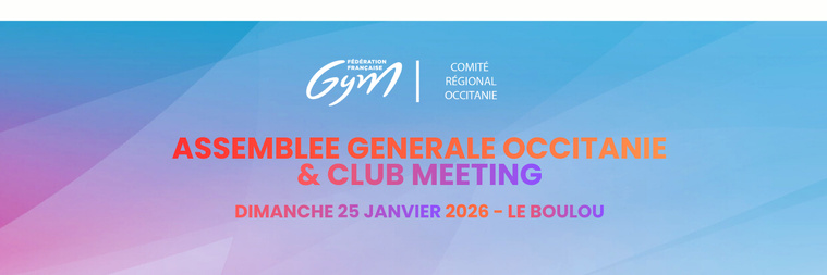 CLUBS - ASSEMBLEE GENERALE OCCITANIE CLUBS - ASSEMBLEE GENERALE OCCITANIE