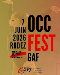 GAF - OCC'FEST (performance régionales + finale B Fédérales A) le 07 juin 2026 À RODEZ GAF - OCC'FEST (performance régionales + finale B Fédérales A) le 07 juin 2026 À RODEZ