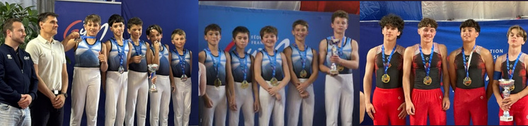 Trophée Fédéral - Montpellier Castelnau le Lez et Toulouse Gym médaillés
