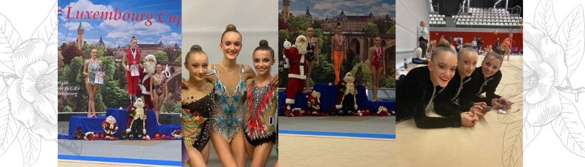 GR- Luxembourg Cup - Maëlle et Lily médaillées