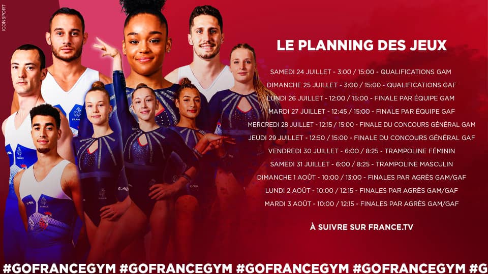 suivez les Jeux Olympiques et l'équipe de France !