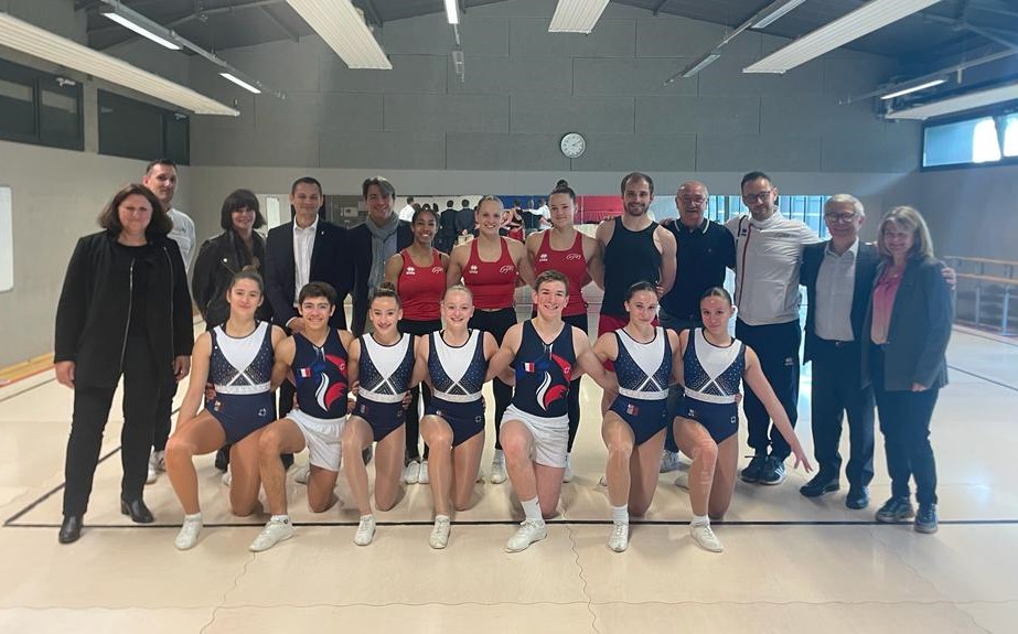 Retour sur la visite du président et du DTN de la FFGym au Pôle France Aérobic de Toulouse