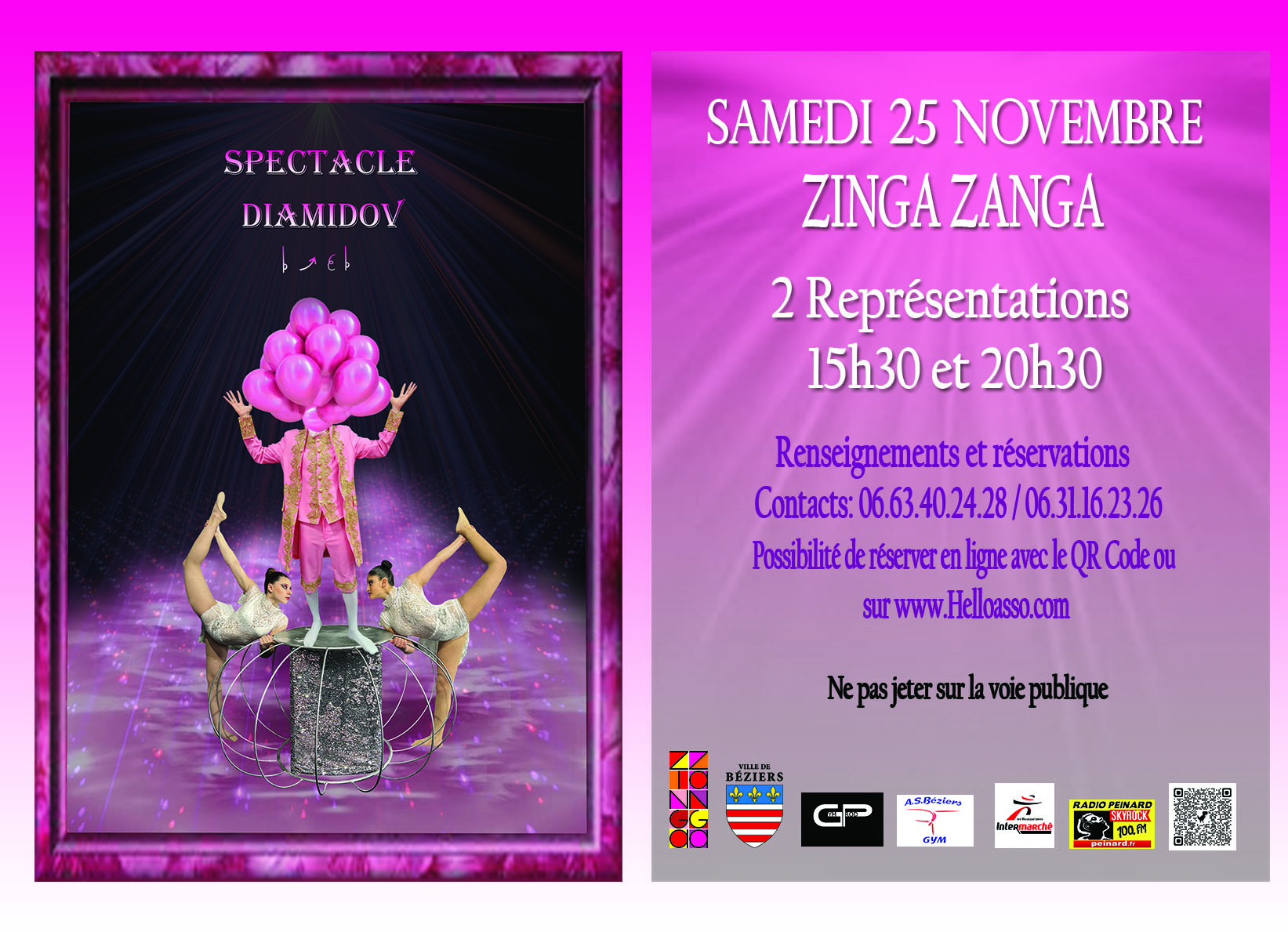 NOUVEAU SPECTACLE GYM PROD DIAMIDOV