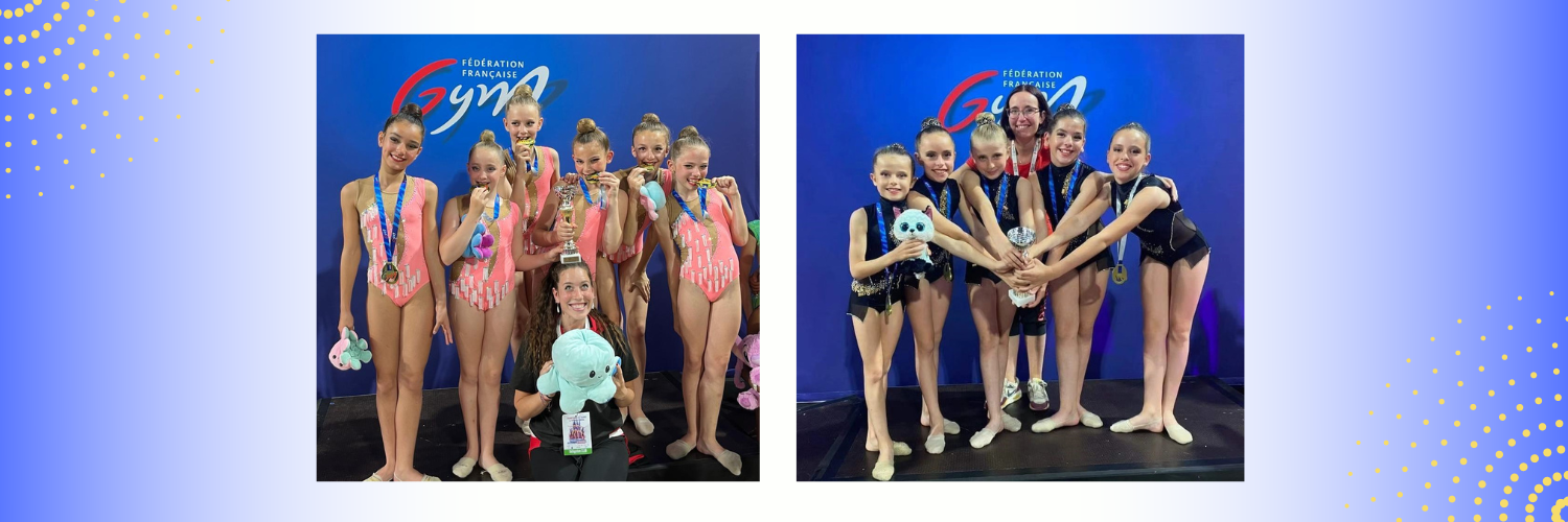 Le Boulou et Toulouse Gym médaillées de Bronze