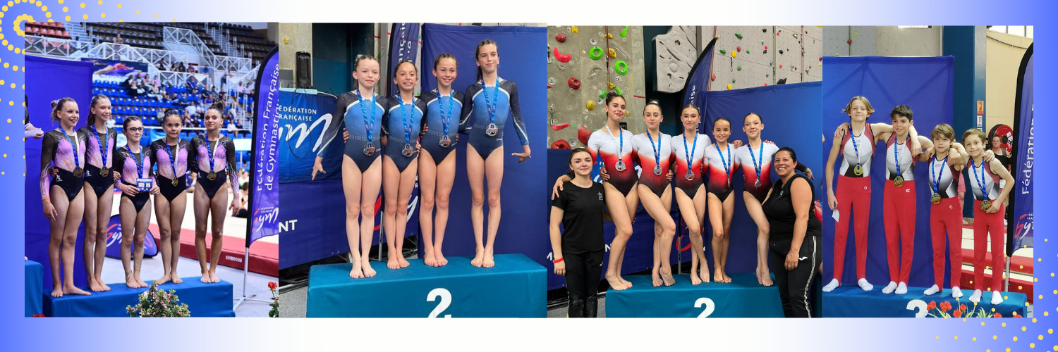 Finale par Equipes GAM GAF à Châlons-en-Champagne 4 podiums pour l’Occitanie !