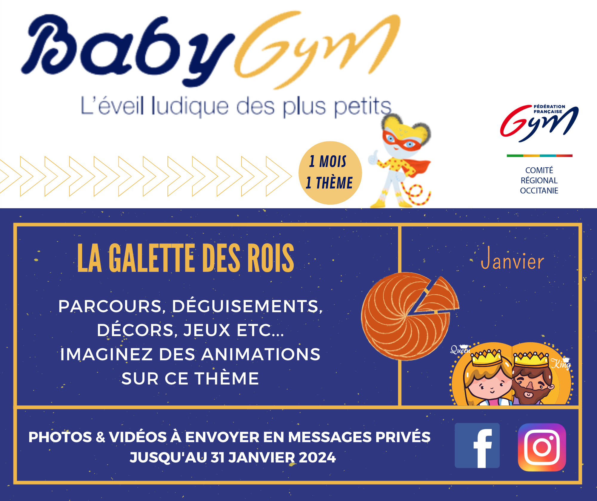 ANIMATION BABY GYM - Janvier