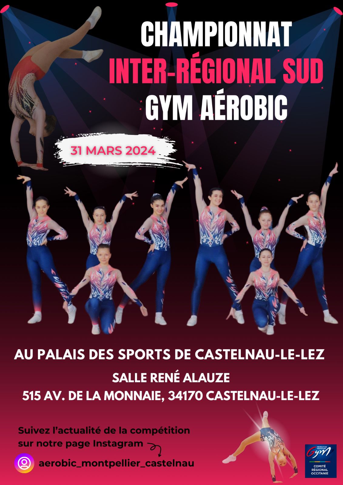 AER - CHAMPIONNAT INTER-RÉGIONAL TOUTES CATÉGORIES LE 31 MARS 2024 À CASTELNAU LE LEZ