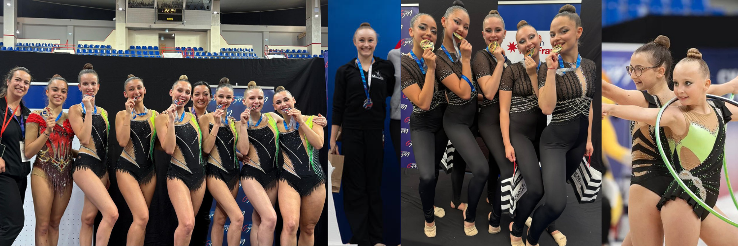 GR - De beaux podiums en Finale Equipes Ensemble et Indiv Elite - Paris