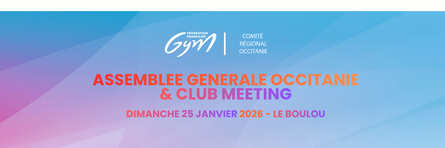 CLUBS - ASSEMBLEE GENERALE OCCITANIE