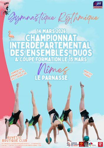 ​​​GR - CHAMPIONNAT INTERDÉPARTEMENTAL EST CF3 ET 4 ÉTAPE 1 LE 15 MARS 2026 À NIMES
