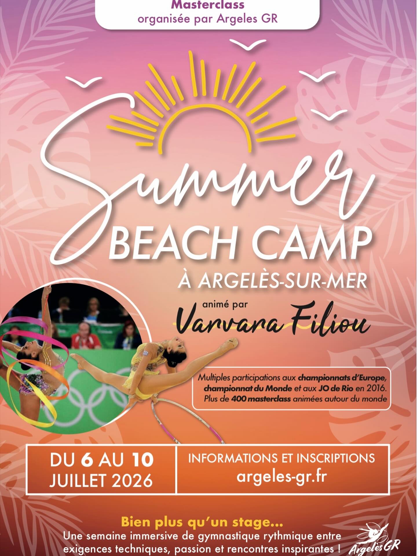 ☀️SUMMER BEACH CAMP 2026☀️ ARGELES