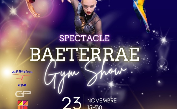 SPECTACLE GYM PROD - BAETERRAE - 1 PLACE OFFERTE/CLUB OCCITAN LE 23 NOVEMVRE 2025