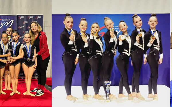 GR - Trophée Fédéral des Ensembles - 3 podiums à Calais