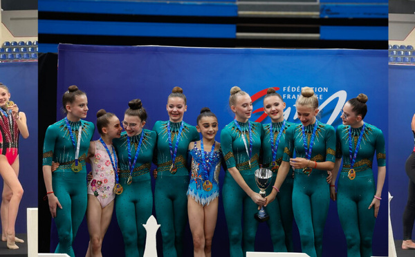 GR - De beaux podiums en Finale Equipes Ensemble et Indiv Elite - Paris