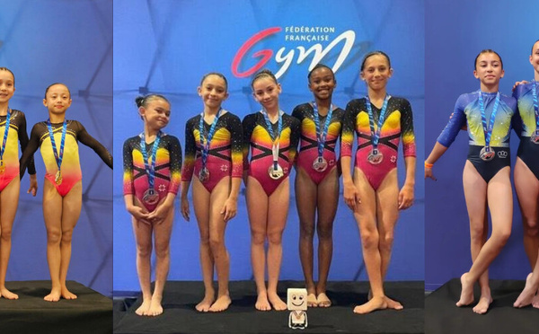 GAF - 3 podiums au Championnat de France par équipes à Rennes