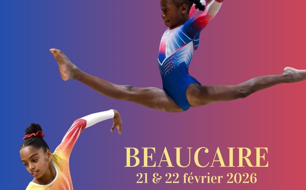 GAF - INTERDÉPARTEMENTALE EST EQUIPE PERFORMANCE + INDIV PERFORMANCE RÉGIONALES 7-8 ET 9 ANS LE 21 ET 22 FÉVRIER 2026 À BEAUCAIRE