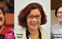 Des femmes en Or : Yvette PRAT, Dorith LEVY &amp; Lorence THOMAS Médaillées Jeunesse et Sports