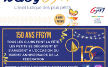 ANIMATION BABY GYM THÈME 6 : Les 150 ans de la FFGym