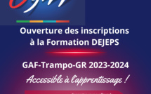 Ouverture des inscriptions à la formation DEJEPS GAF-Trampo-GR 2023-2024 Nouveauté : accessible à l’apprentissage !