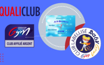 QUALICLUB - LE SALTO ALIGEOIS EN OR ET L'AS BEZIERS EN ARGENT + LABELLISES BABY GYM