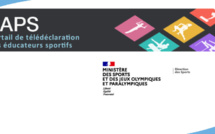 Nouvelle application de déclaration d'éducateur sportif