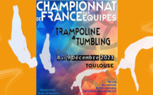 EVENEMENT - CHAMPIONNAT DE FRANCE EQUIPES TRAMPOLINE TUMBLING - 8.9 DEC TOULOUSE