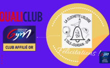 QUALICLUB- LA CLOCHETTE LISLOISE EN OR !